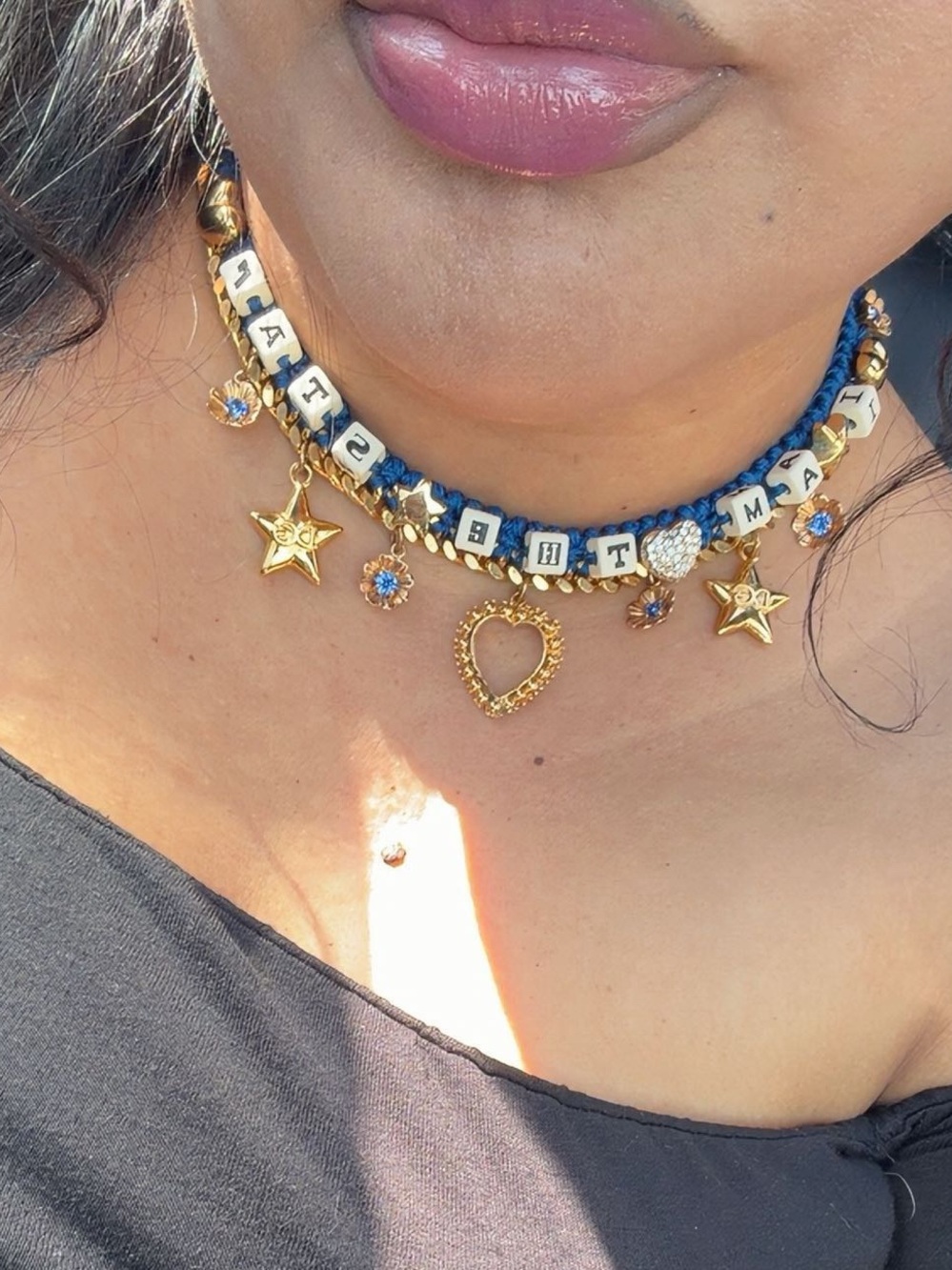 Dolce & Gabbana Blue I AM THE STAR Necklace